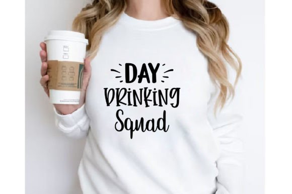 Day Drinking Squad T-Shirt Design Review for Embroidery Projects