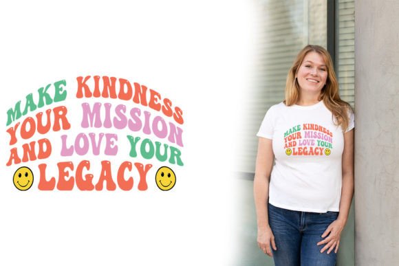 Inspirational Quotes Retro Shirt Design