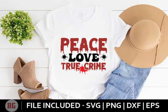 Peace Love True Crime Embroidery Design Review