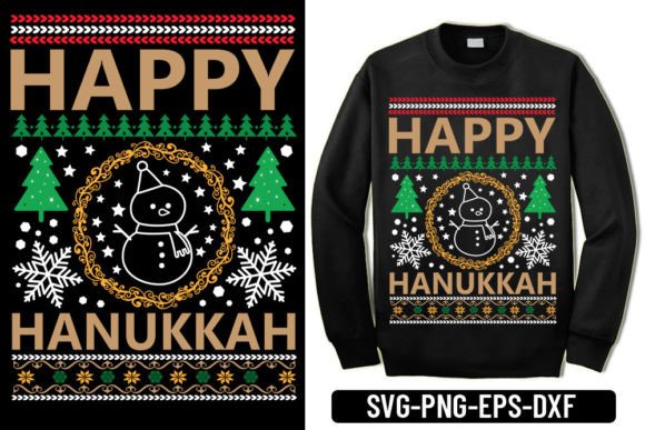 Ugly Sweater - Happy Hanukkah